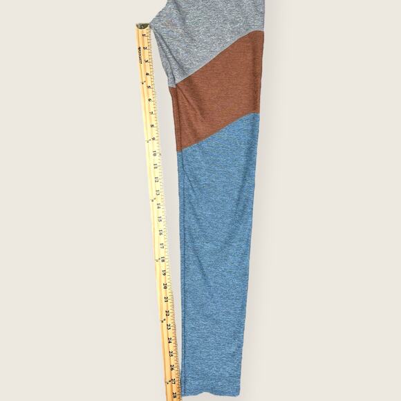 Outdoor Voices Leggings 7/8 Colorblock | Small | High Rise Athleisure Sporty - Picture 3 of 7